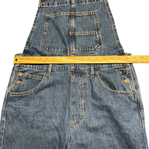 Free People We The Free Ziggy Denim Overall Womens: Sapphire Blue  NWOT - Picture 7 of 16
